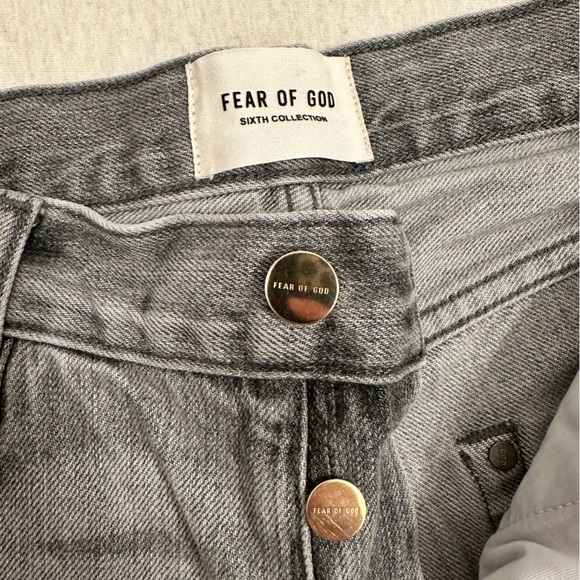 Fear of God Sixth Collection Jeans Grey - Picture 3 of 6